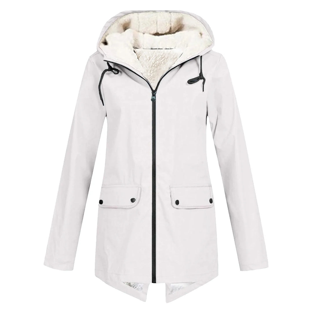 Viola Rain Jacket in white