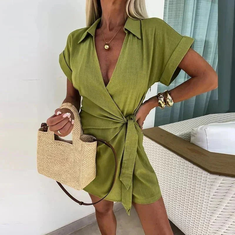 Mola Playsuit in green