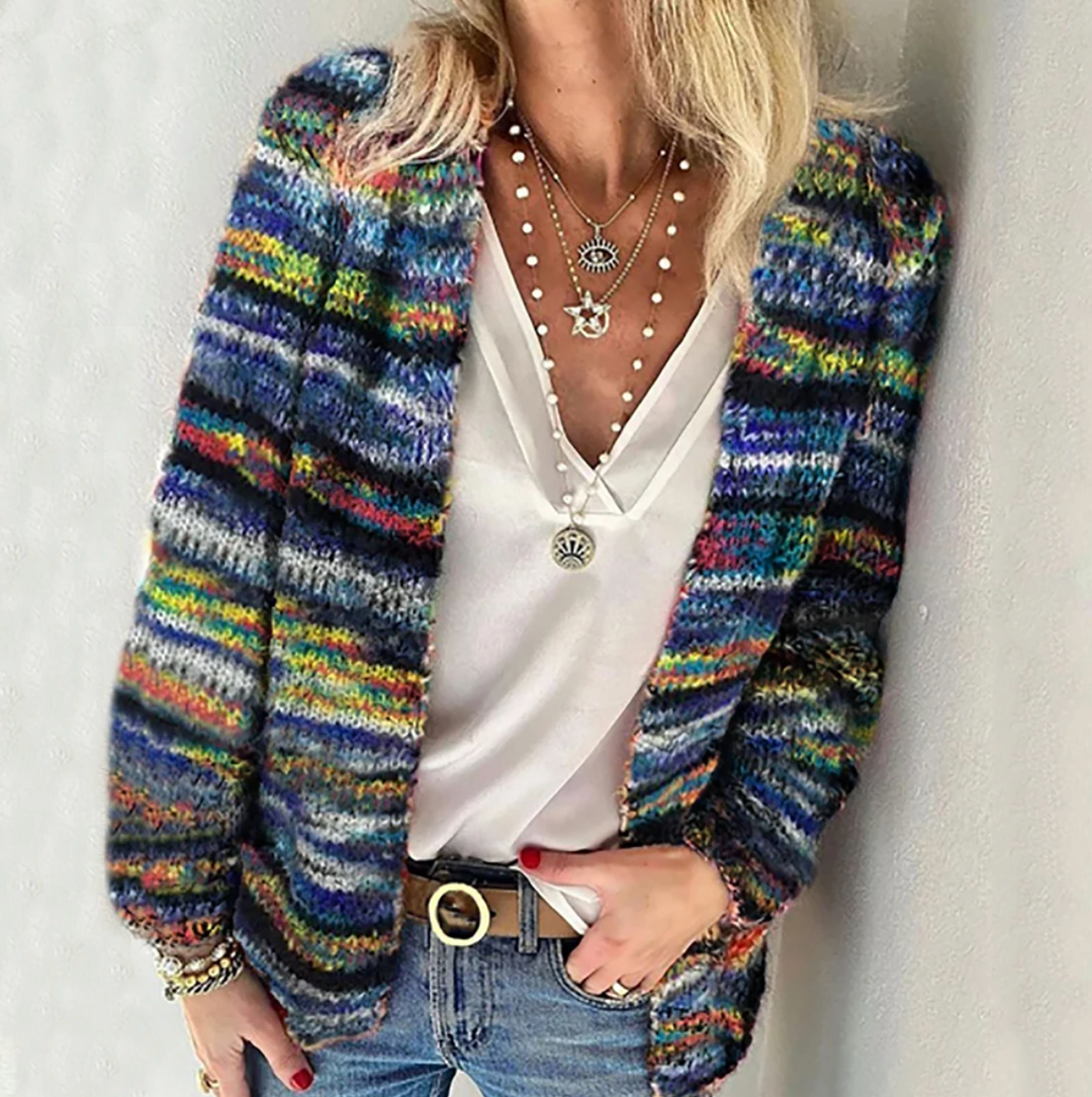 Casady Cardigan in blue