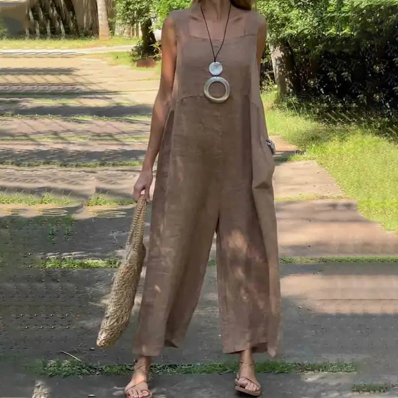 Zadie Jumpsuit in khaki