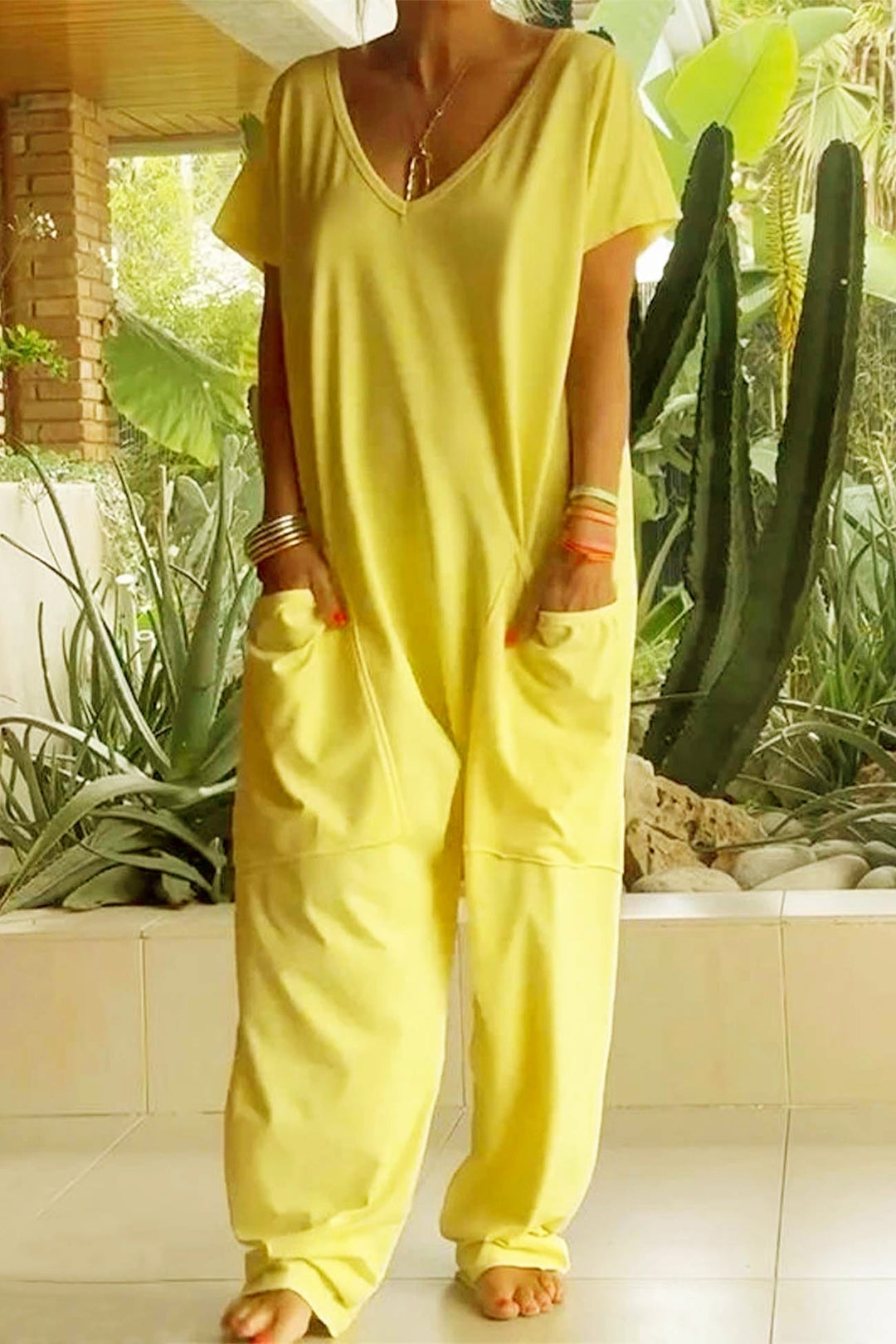 Avelissa Jumpsuit in sunflower yellow