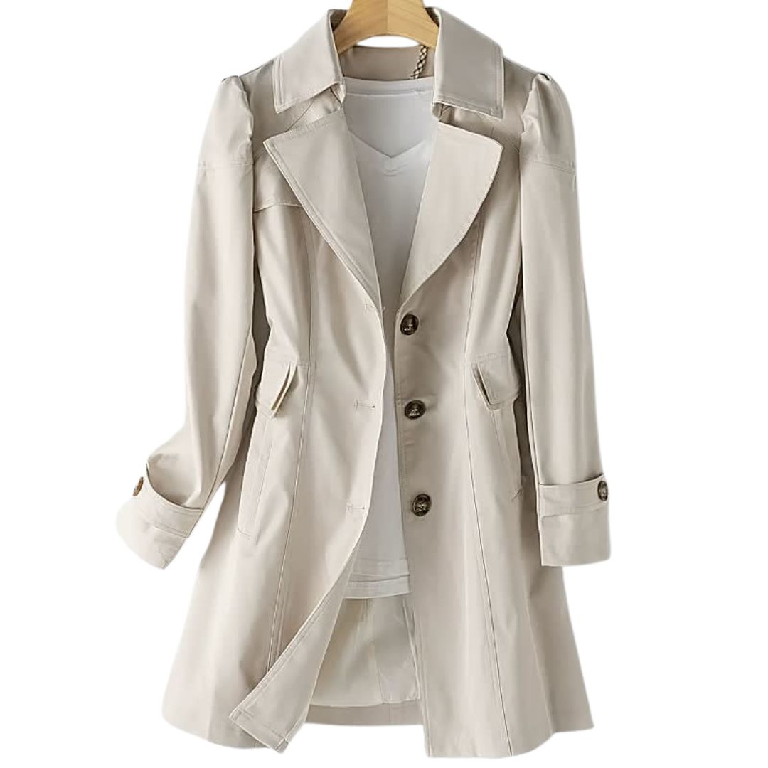 Merrivale Rain Coat Stay in beige