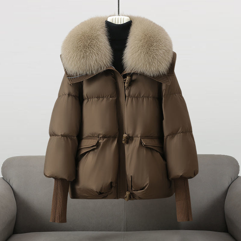 Mariela Winter Jacket in brown