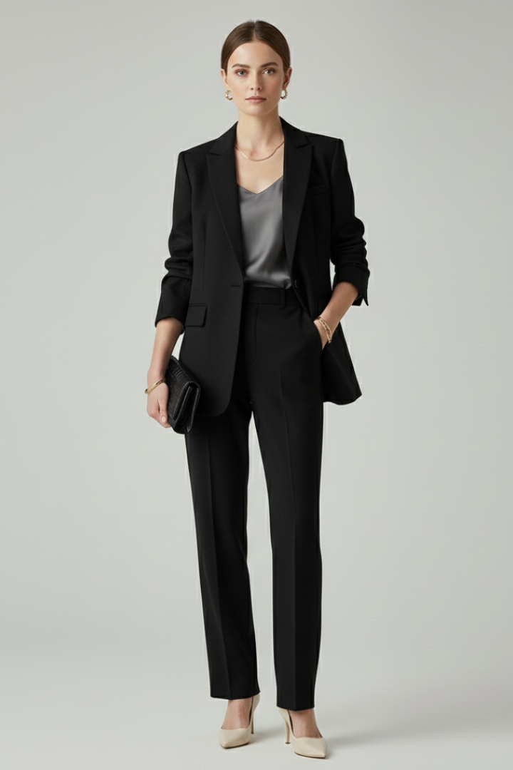 Blazer Set in black