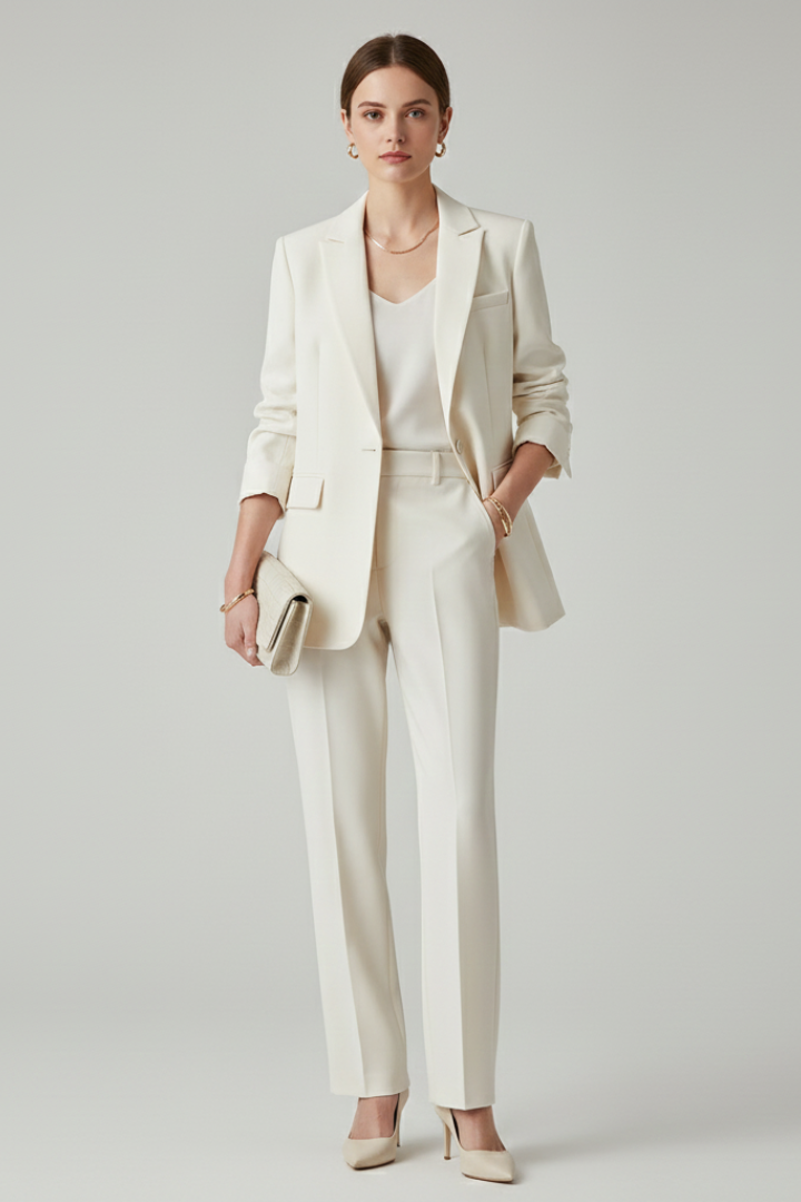 Blazer Set in beige