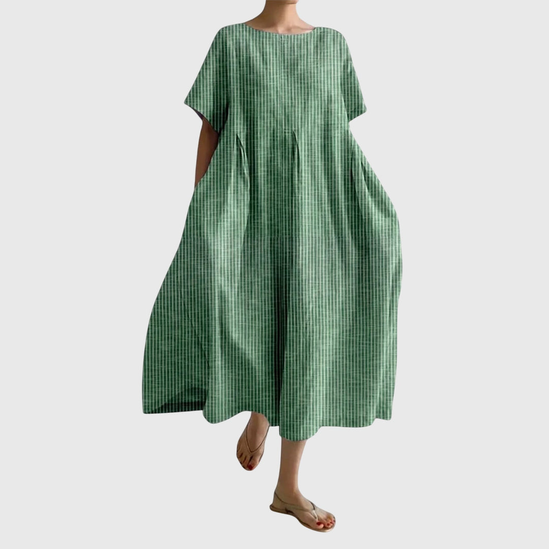 Isabell Long Dress in green