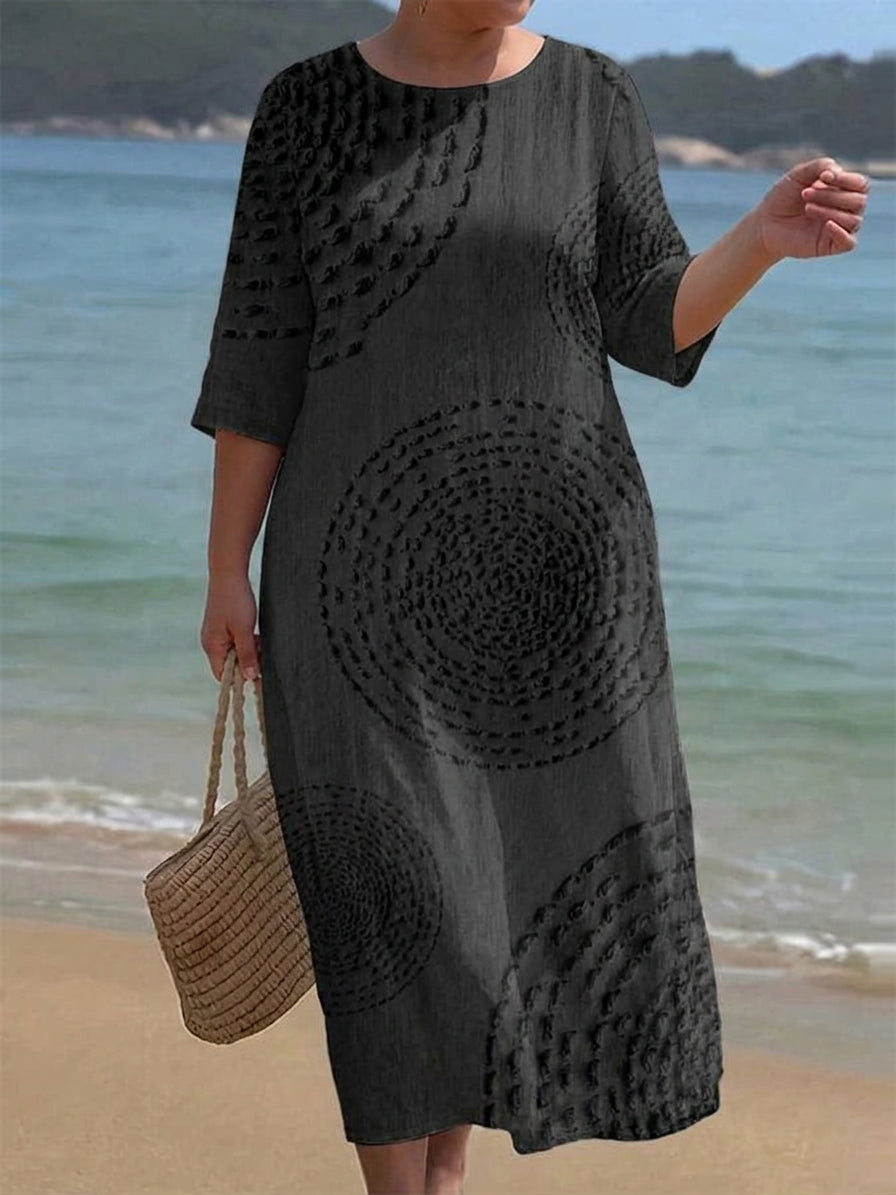 Ula Dress in black