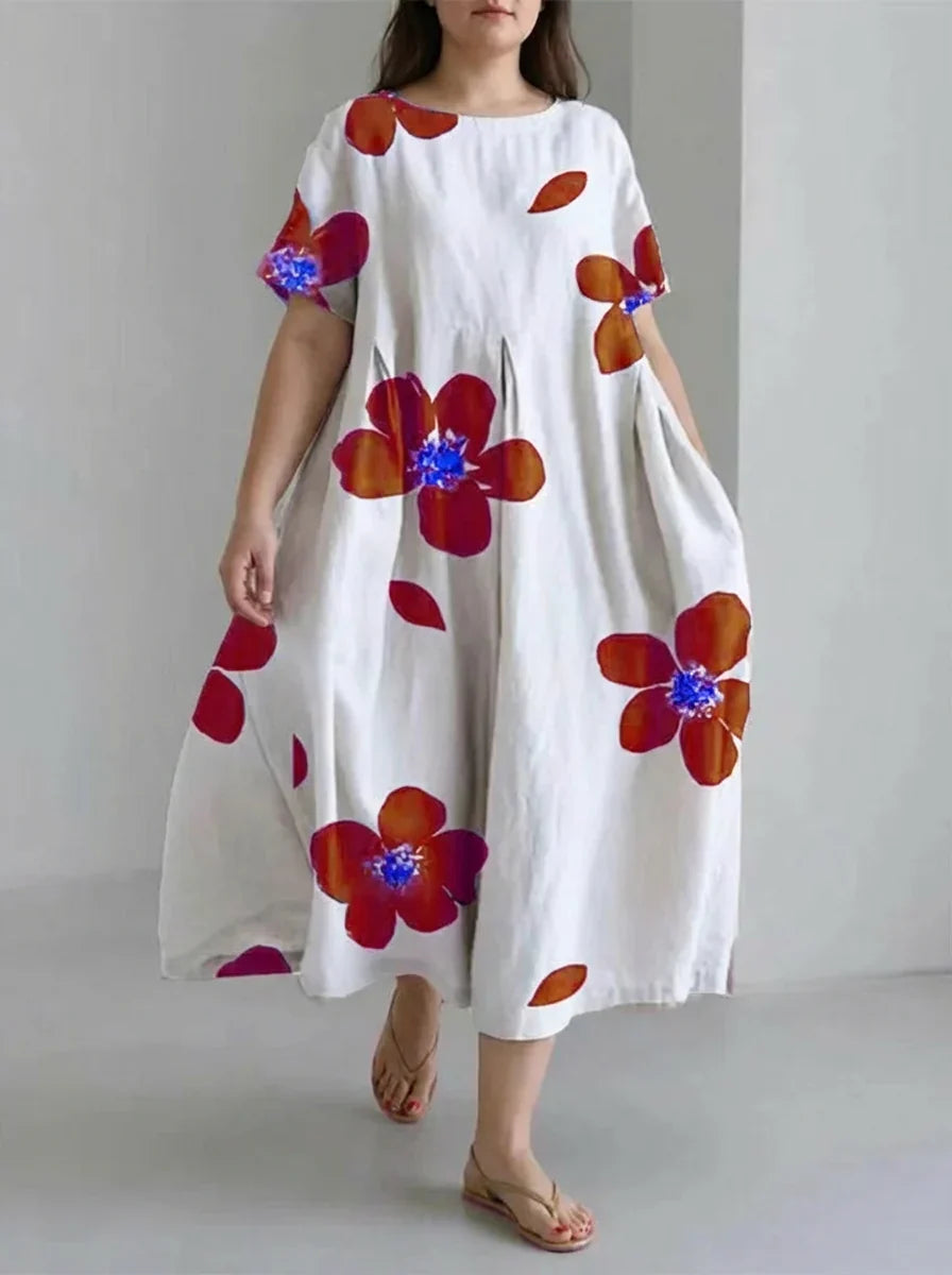 Faye Spring and Summer Loose in red