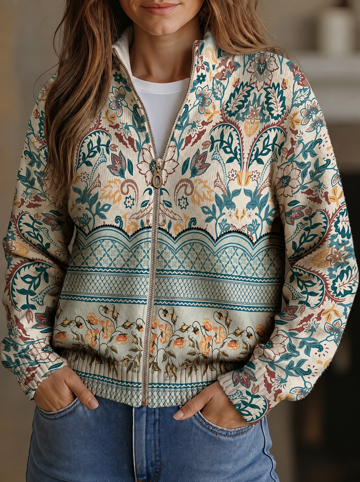 Sybilla Vintage Floral Botanical Border