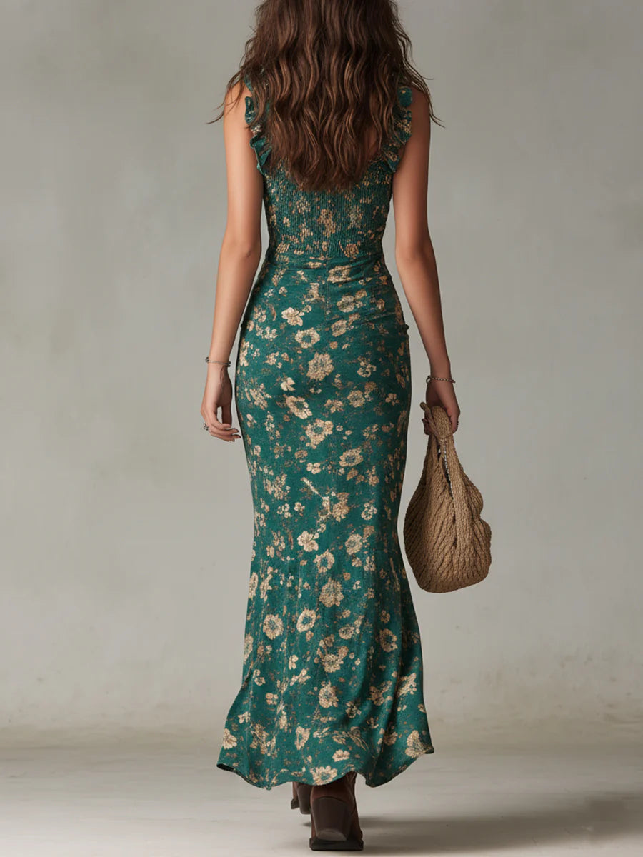 Eliane Maxi Dress in green