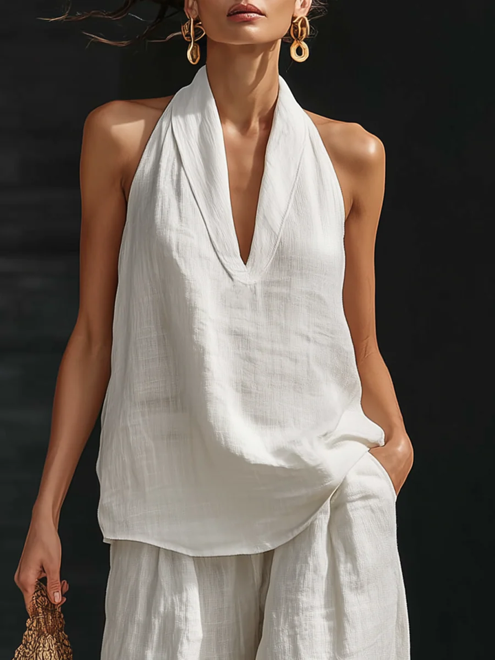 Jolanda Co-ord in white
