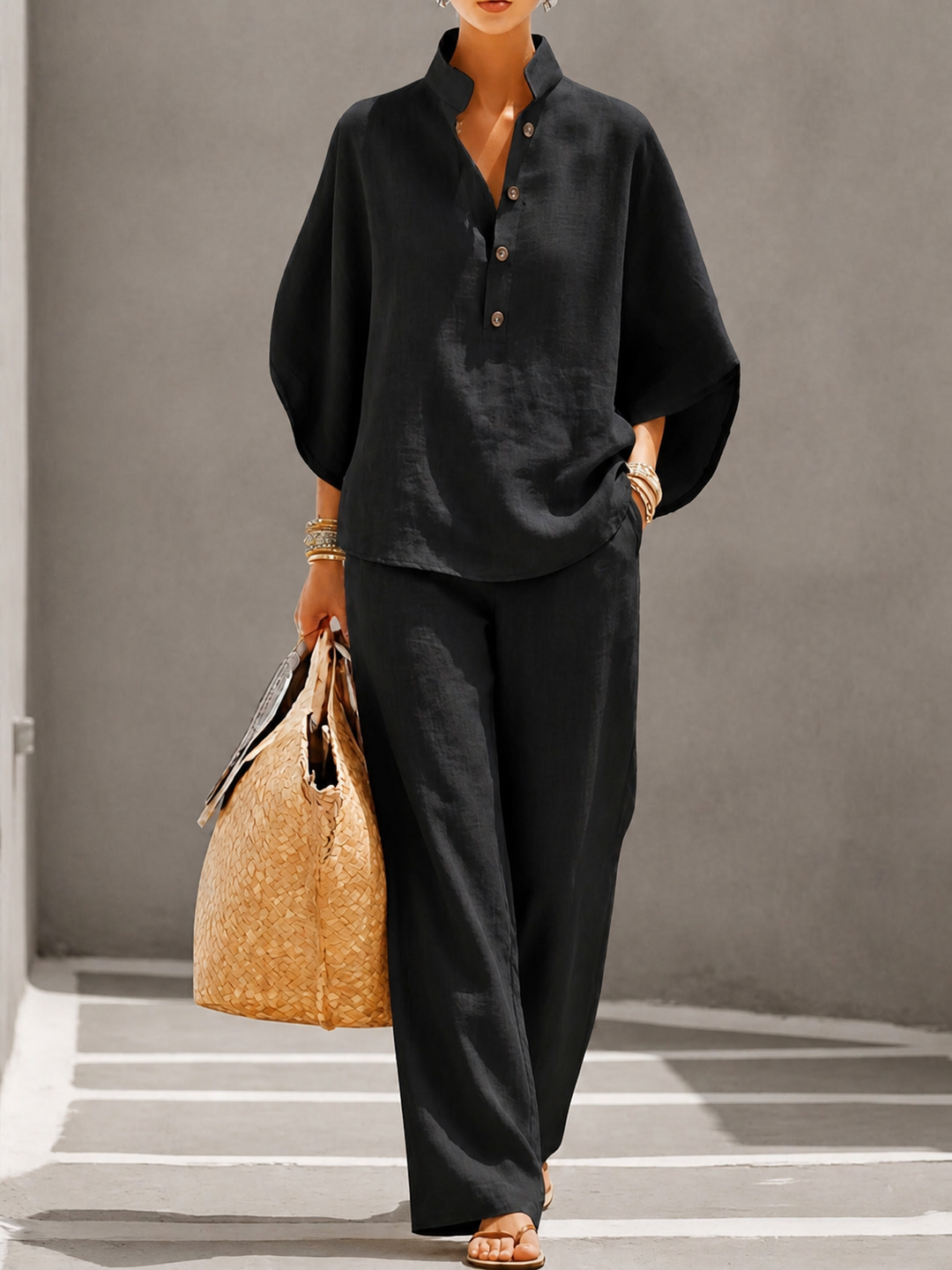 Micheline Ensemble in black