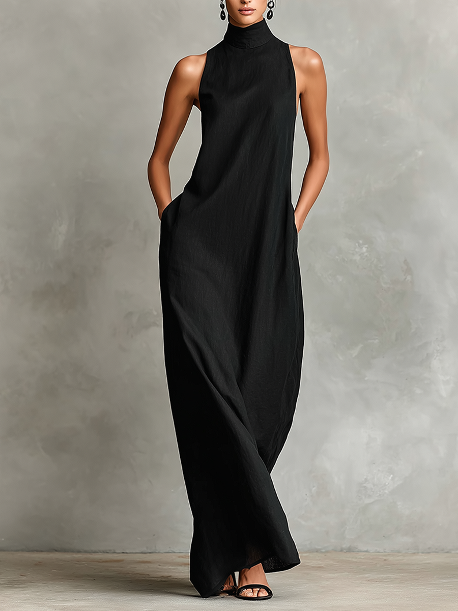 Liliane Maxi Dress in black