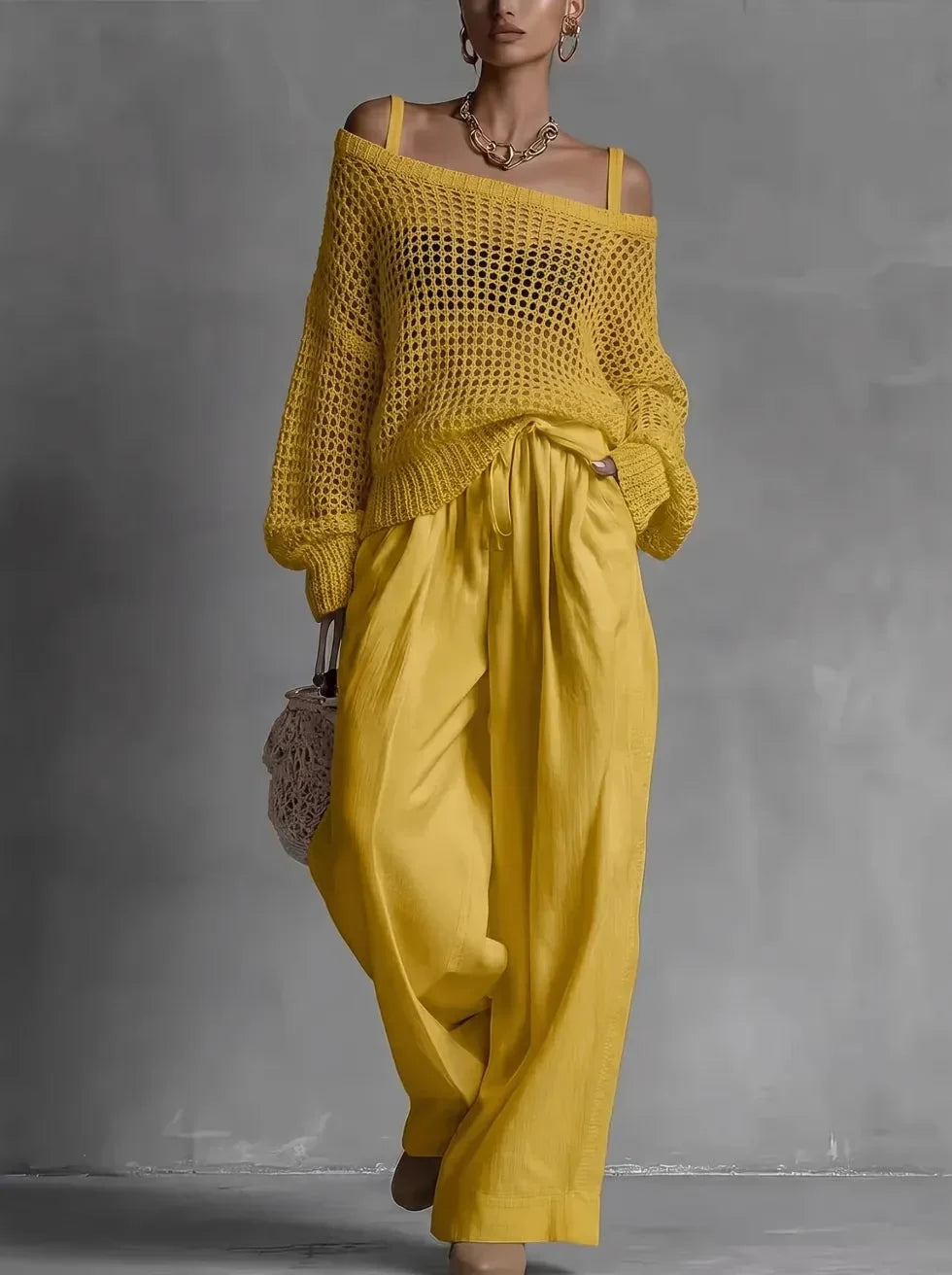 Cassia Co-ord in yellow
