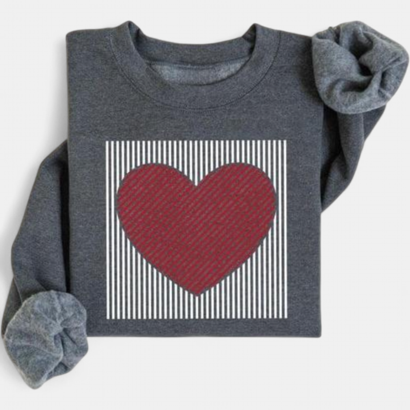 Maggie Cute Retro Heart Valentine&