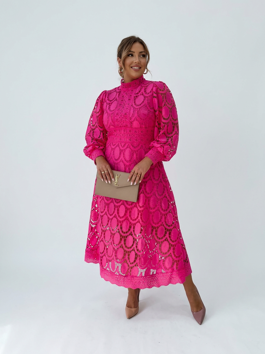 Pernille Dress in pink