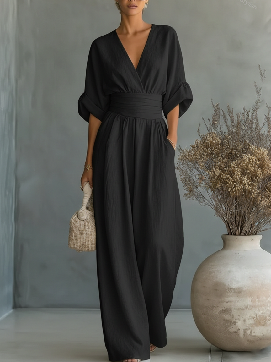 Liesbeth Jumpsuit in black
