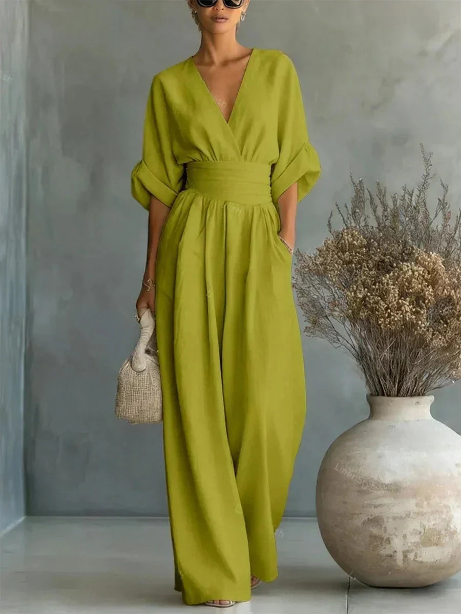 Liesbeth Jumpsuit in green
