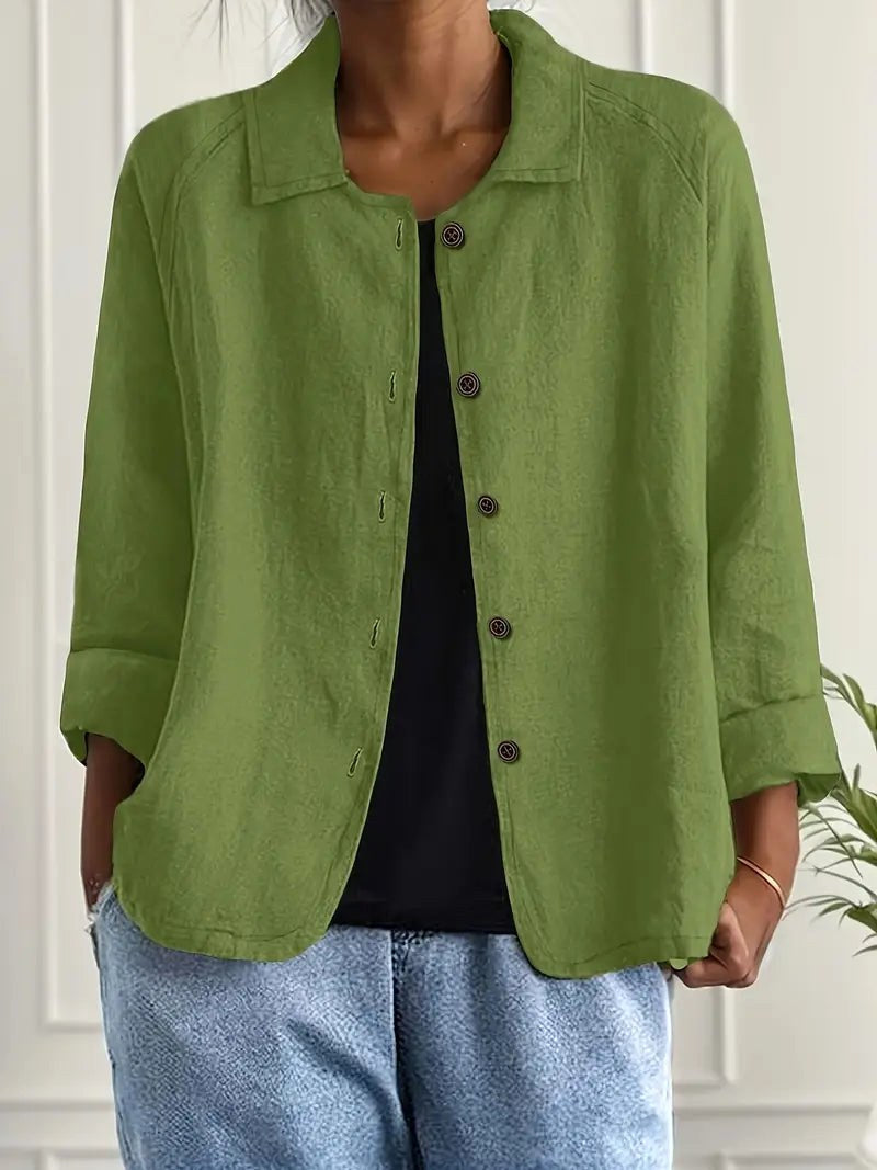 Calliste Blouse in green