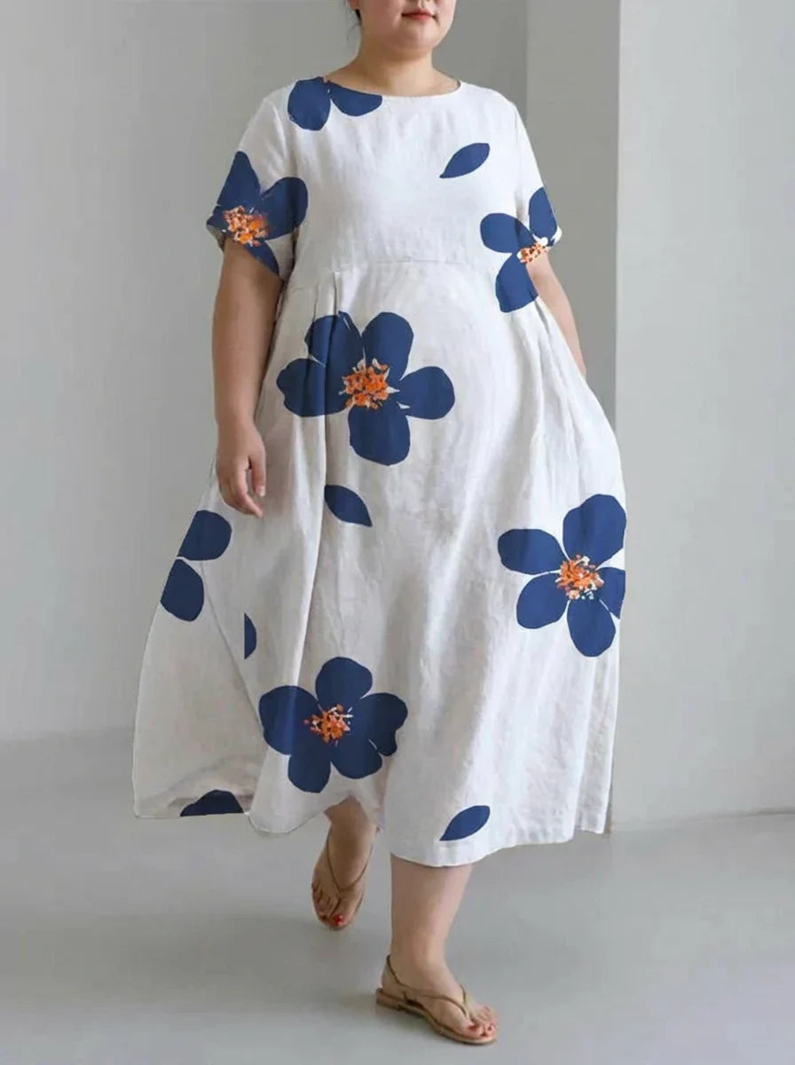 Faye Spring and Summer Loose in blue