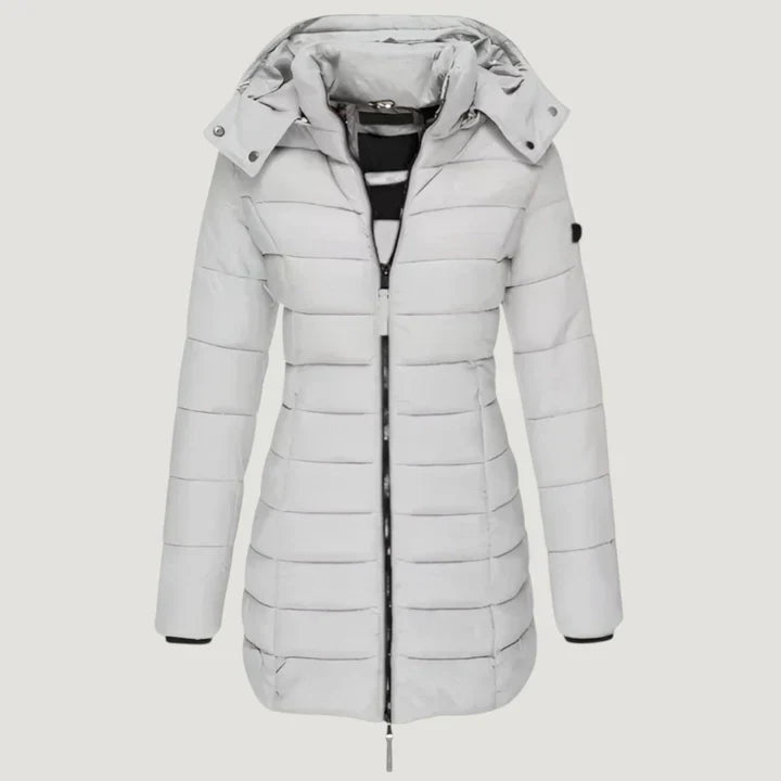 Noella Extended Winter Jacket in gray