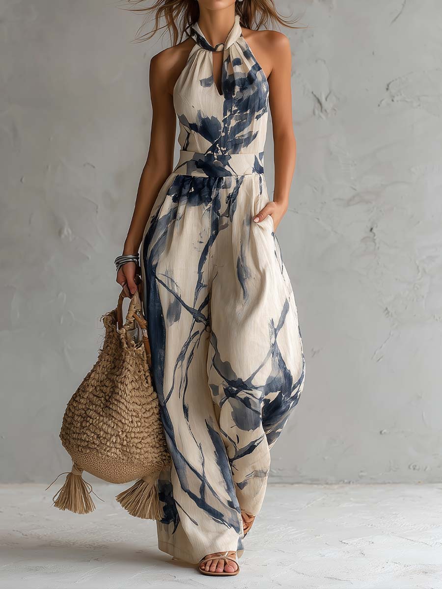 Jehanette Jumpsuit in beige