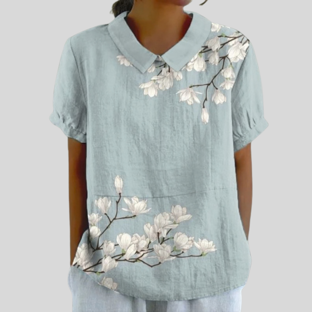 Rosemonde Collared Blouse