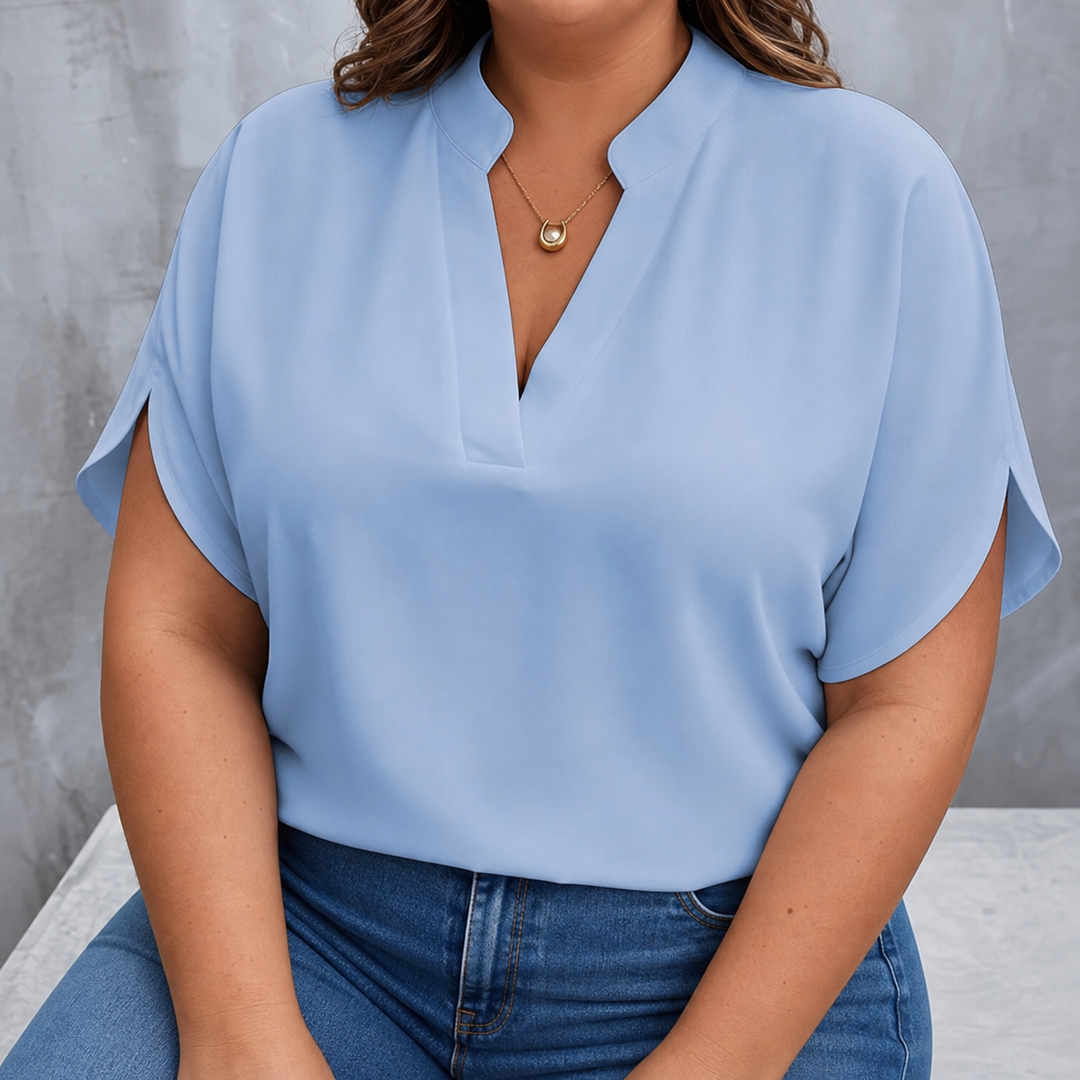 Caroline Classic Top in blue