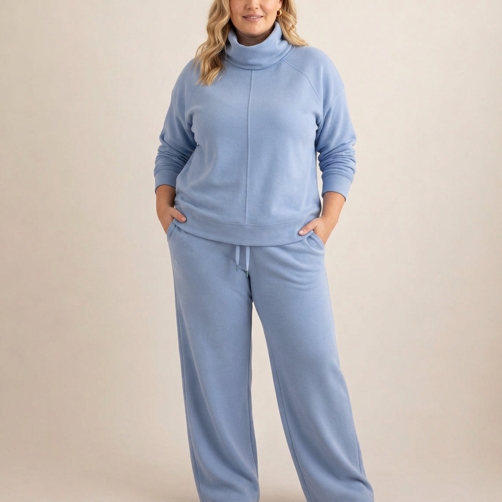 Camille Tracksuit Set in blue