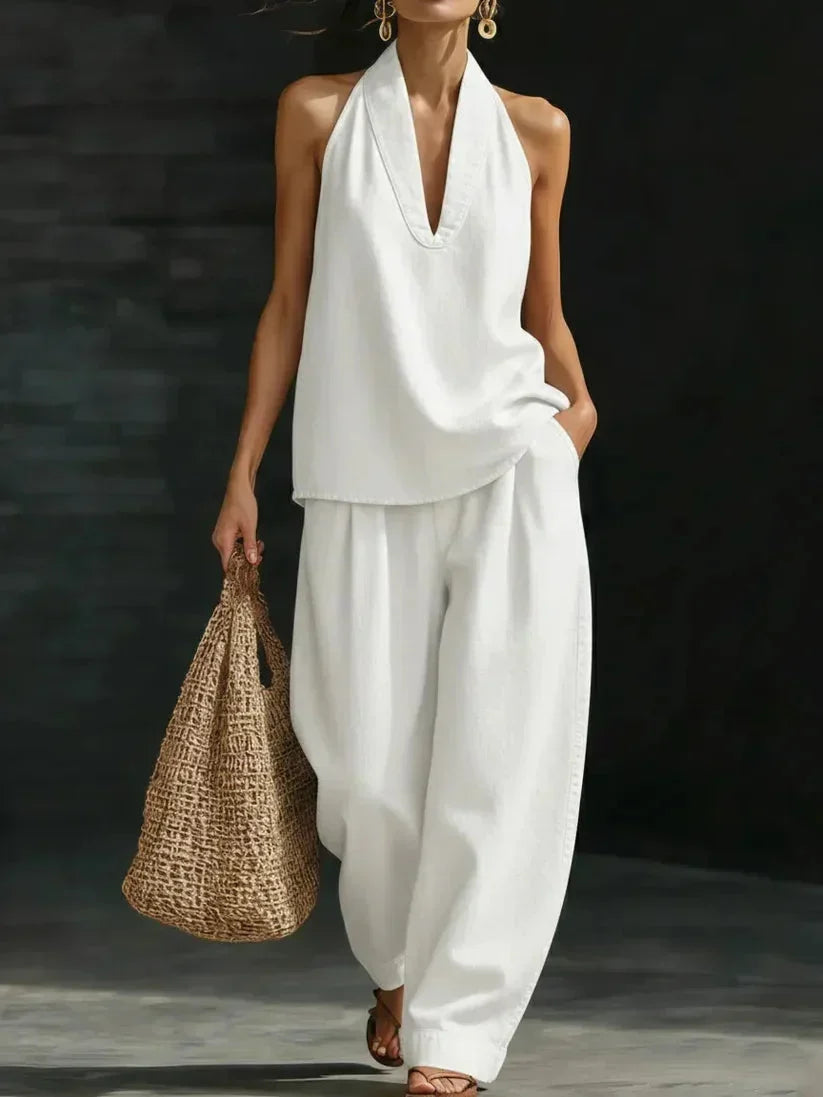 Melisande Ensemble in white