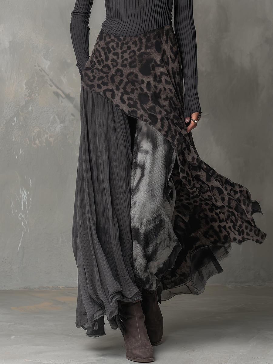 Blanchefleur Maxi Dress in gray