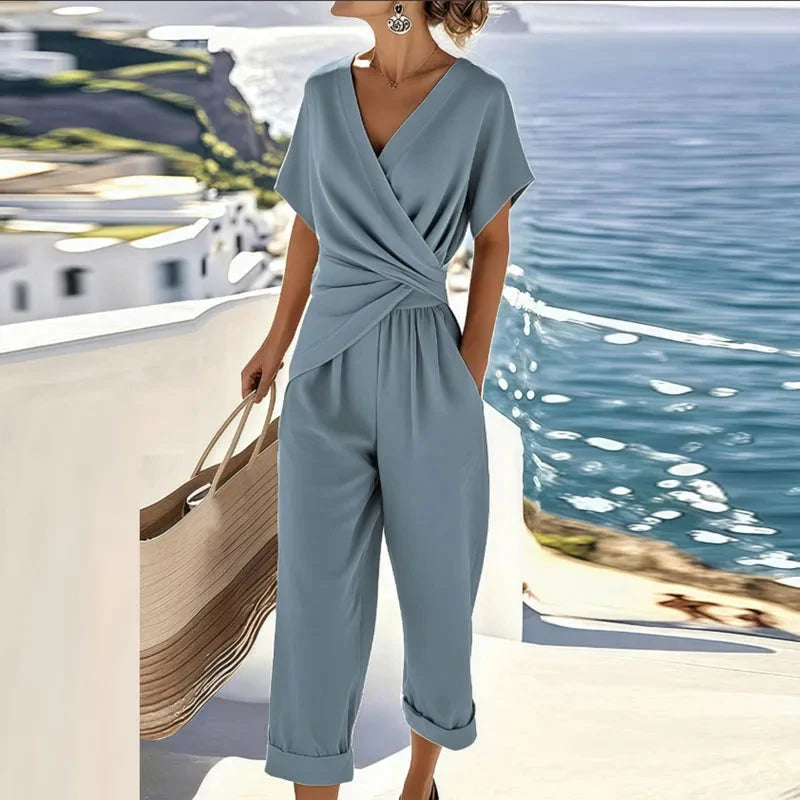 Eleanor Two-piece Set in blue