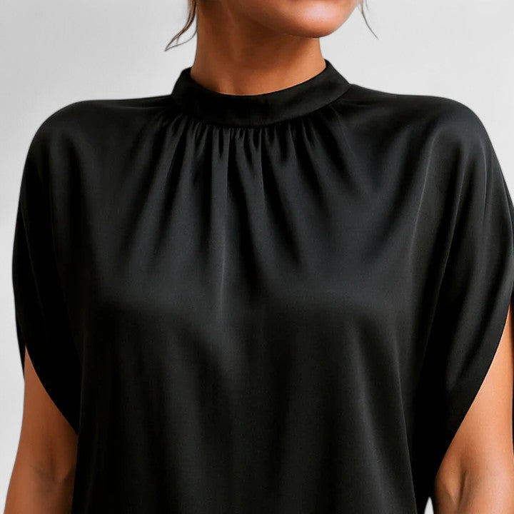 Hermione Mini Dress in black