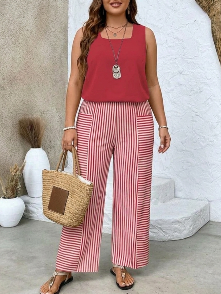 Oleander Summer Set in red