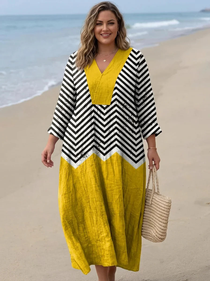 Cosima Boho Printed Dress