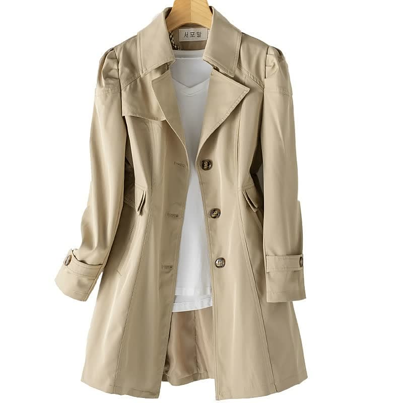 Merrivale Rain Coat Stay in khaki