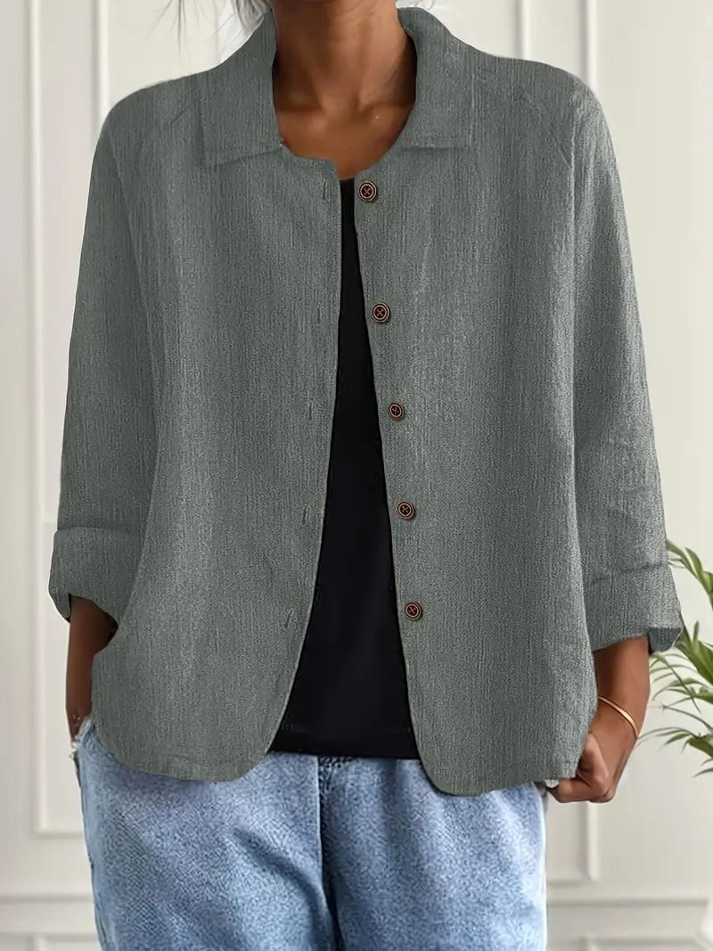 Amabilia Blouse in gray