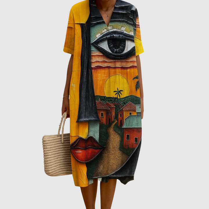 Gabrielle Midi Dress