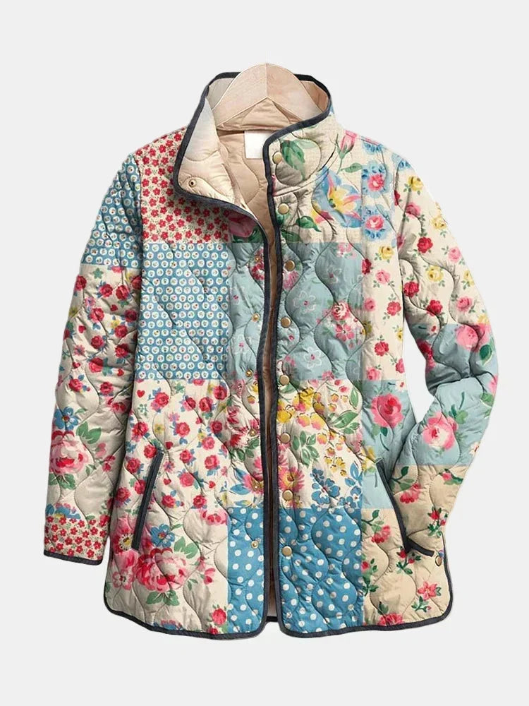 Tilly Quilted Jacket in multicolor