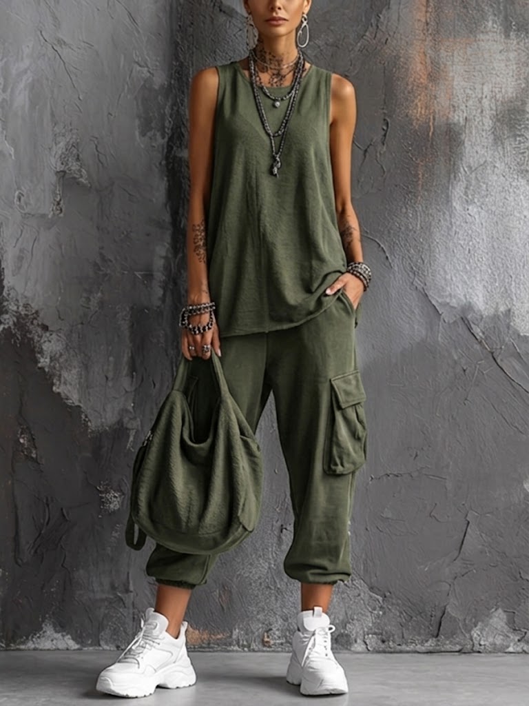 Manon Ensemble in green