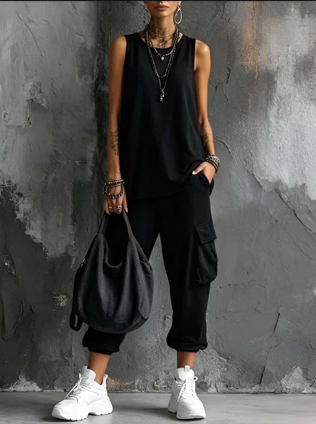 Manon Ensemble in black