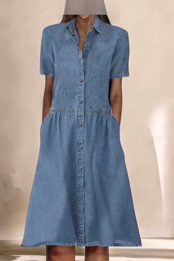 Allyssia Dress in blue