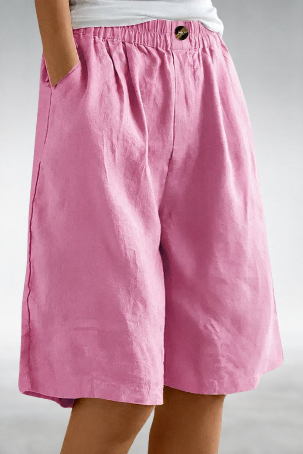Yolanda Everyday Comfort Shorts — Pink
