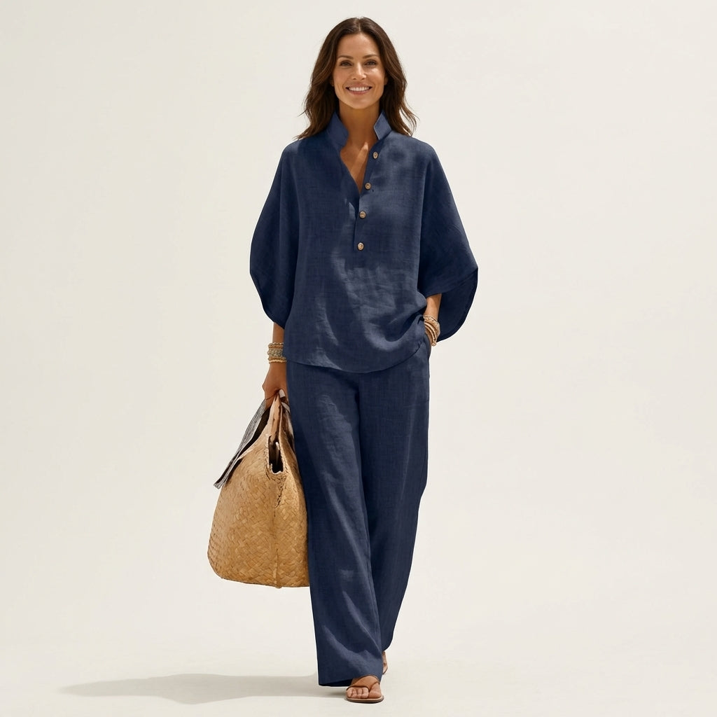 Alienor Two-piece Set in navy