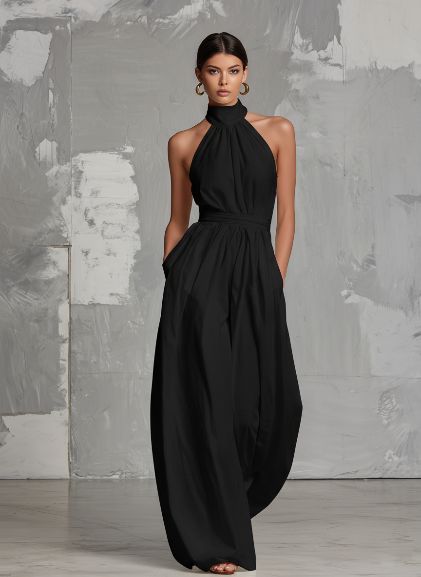 Juliana Jumpsuit in black
